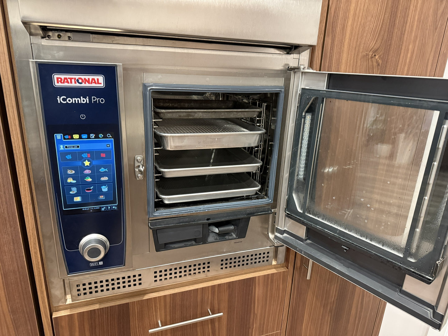 Rational iCombi Pro XS 6-2/3 Half Size Combination Oven - Brand New