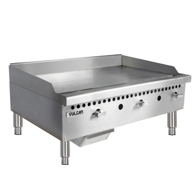 Vulcan VCRG36-M 36" Natural Gas Countertop Griddle with Manual Controls - Brand New