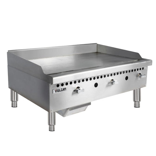 Vulcan VCRG36-M 36" Natural Gas Countertop Griddle with Manual Controls - Brand New