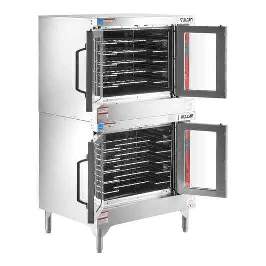 Vulcan VC44GD Double Deck Natural Gas Convection Oven - Brand New