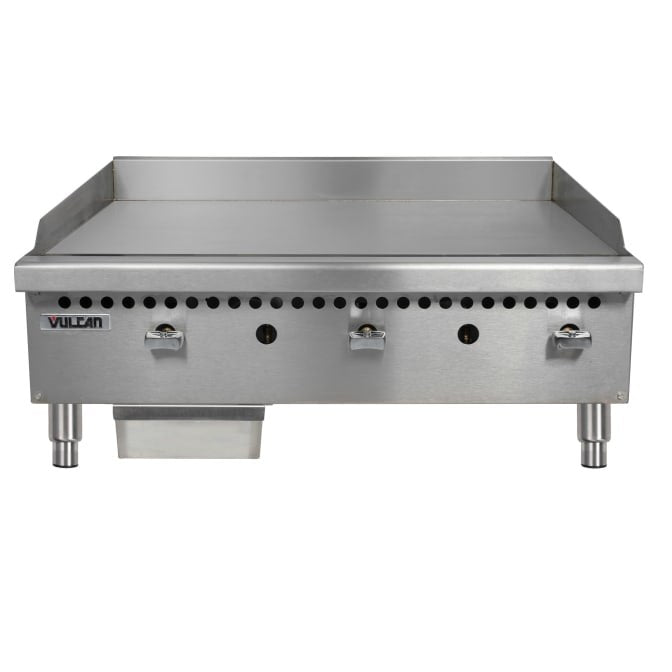 Vulcan VCRG36-M 36" Natural Gas Countertop Griddle with Manual Controls - Brand New
