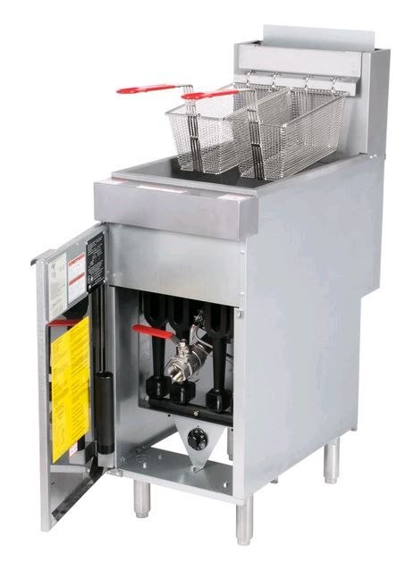 Vulcan LG300 Free Standing  Liquid Propane Single Tank Floor  Fryer - 35-40 lb. - Brand New