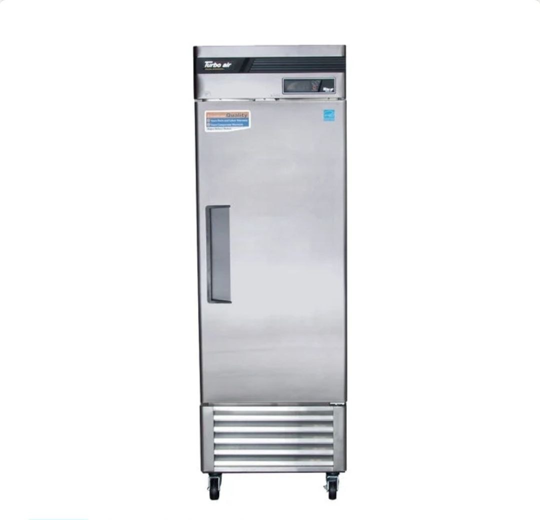 Turbo Air TSR-23SD-N6 Super  Deluxe Series 27" Stainless Steel Reach-In Refrigerator - Brand New