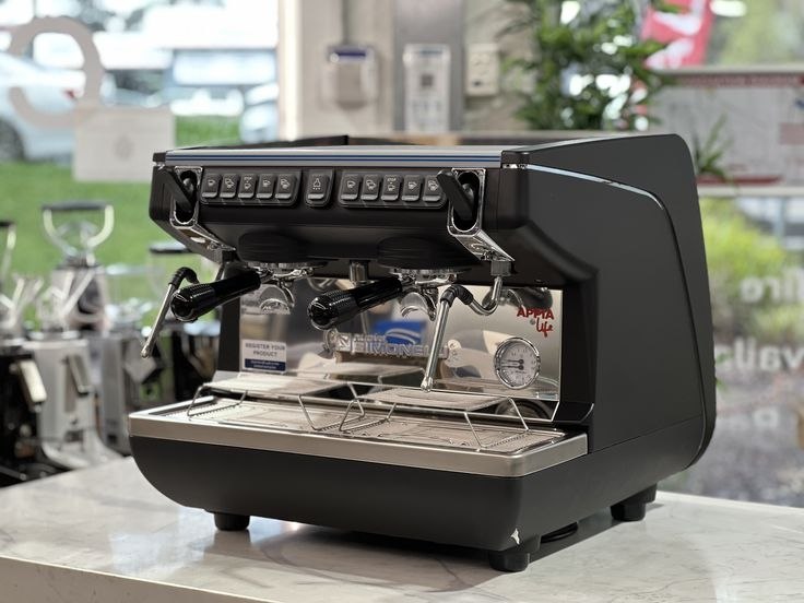 Nuova Simonelli Appia Life Volumetric 2 Group Espresso Machine - Brand New