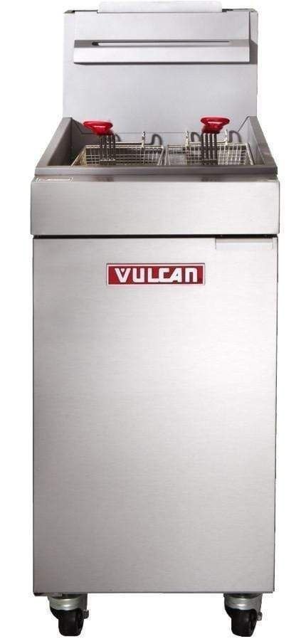 Vulcan LG300 Free Standing  Liquid Propane Single Tank Floor  Fryer - 35-40 lb. - Brand New
